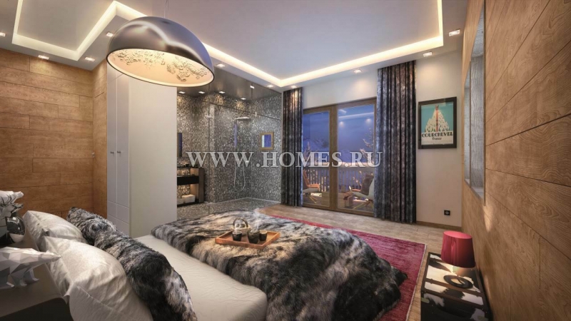 Dom drewniany w stylu górskim 4 pokoi 204 m² Courchevel, Francja