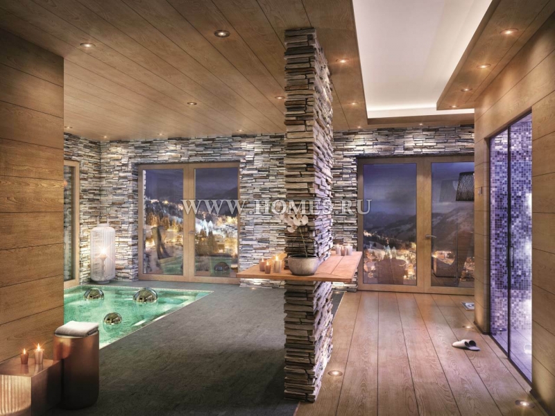 Dom drewniany w stylu górskim 4 pokoi 204 m² Courchevel, Francja