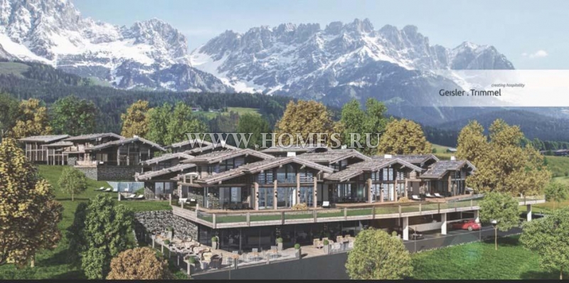 Проект строительства шале в Альпах