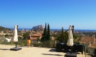 Дом с панорамным видом на море и город в Испании