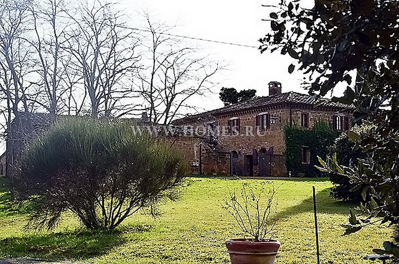 Красивый дом с большим участком в Тоскане