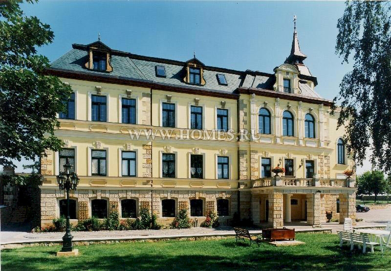 Роскошный  замок в Лейпциге